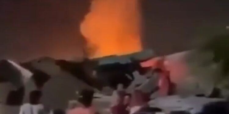 Se registra explosión en Valle Hermoso esta madrugada