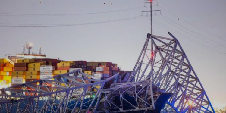 Confirman mexicanos entre las víctimas del derrumbe de puente en Baltimore