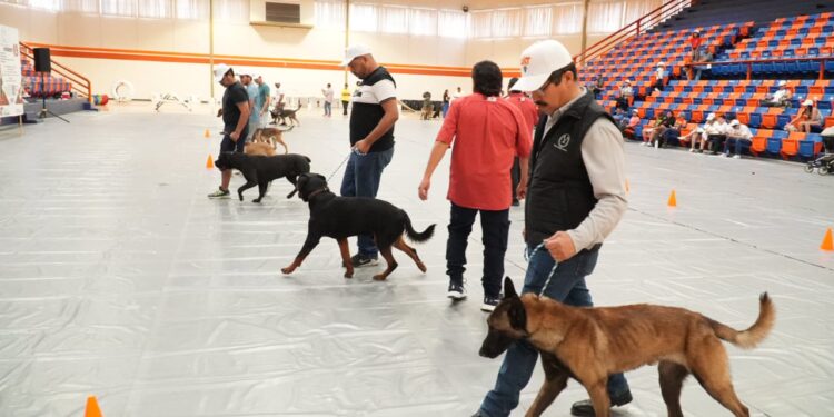 El rector de la UAT inaugura curso de adiestramiento canino K-9