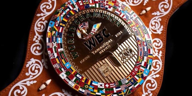 El Consejo Mundial de Boxeo presenta el cinturón conmemorativo «Tamaulipas» que se disputarán “Canelo” Álvarez y Jaime Munguía