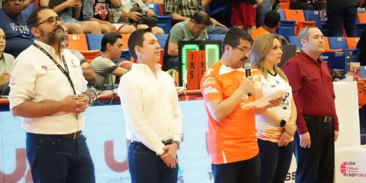 Inaugura Dámaso Anaya la temporada 2024 de la LNBP femenil