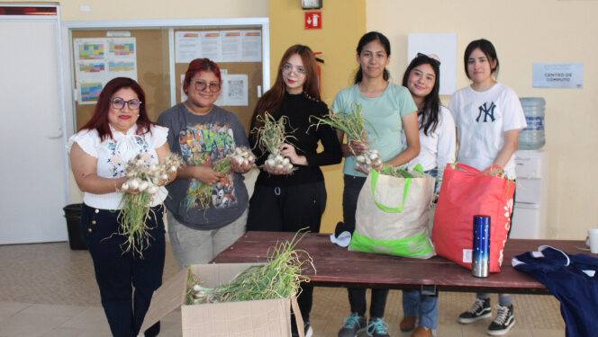 Implementa la UAT en Río Bravo un huerto escolar