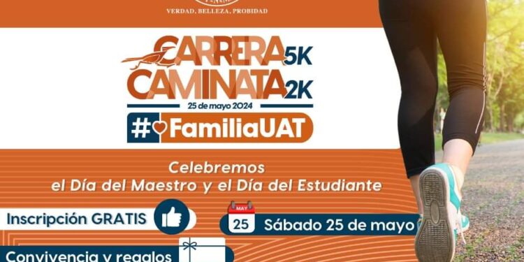 Se prepara carrera y caminata para celebrar a los maestros y estudiantes UAT