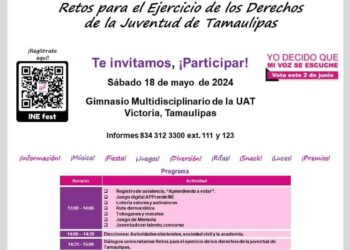 Todo listo para el INE FEST Tamaulipas que será mañana en ciudad Victoria