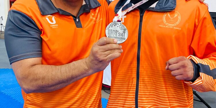 Da “Nacho” Pérez plata en TKD para la UAT