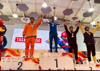 Da “Nacho” Pérez plata en TKD para la UAT