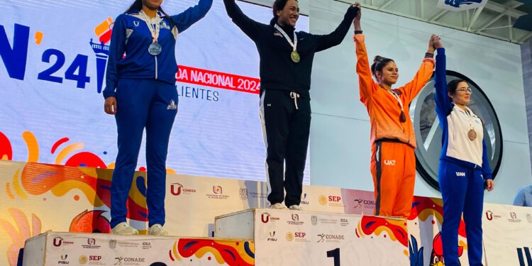 Con plata y bronce cierra Taekwondo de la UAT en Universiada Nacional