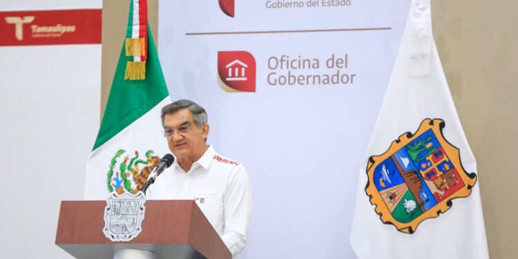 Celebra Américo Villarreal el triunfo de Claudia Sheinbaum