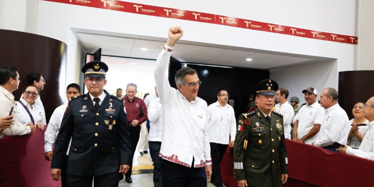 Celebra Américo Villarreal el triunfo de Claudia Sheinbaum