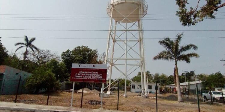 Modernizan infraestructura hidráulica y eléctrica en Xicoténcatl y Altamira