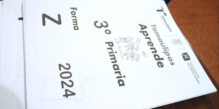 Aplican evaluación “Tamaulipas Aprende” a estudiantes de primaria y secundaria