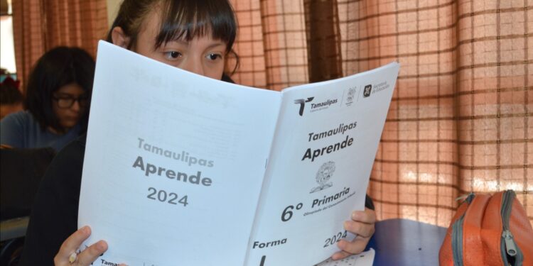 Aplican evaluación “Tamaulipas Aprende” a estudiantes de primaria y secundaria