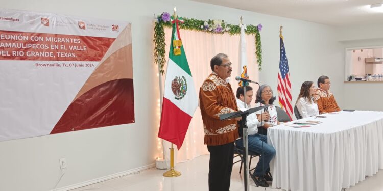 Restablece Estado vínculo con los migrantes tamaulipecos en el Valle de Texas