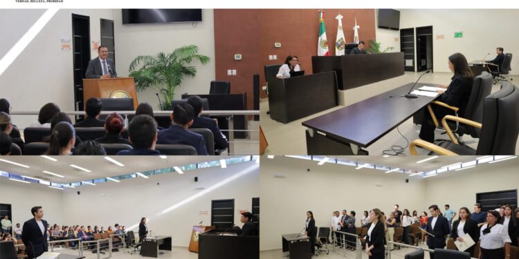 Realiza la UAT concurso de Juicios Orales en el campus Victoria