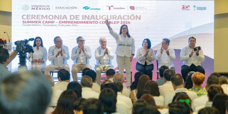 Recibe Tamaulipas a jóvenes emprendedores e innovadores en el “Summer Camp Emprendimiento CONALEP 2024