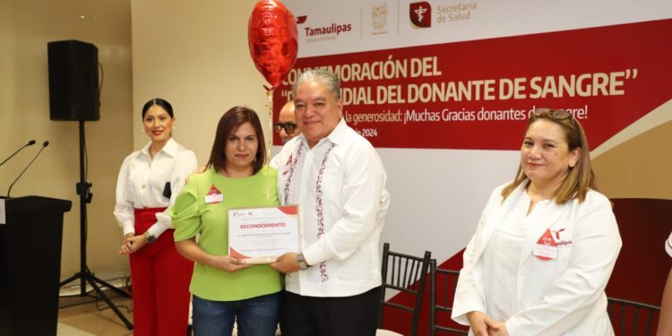 Bajo el lema “20 años celebrando la generosidad” conmemora Salud Día del Donante de Sangre