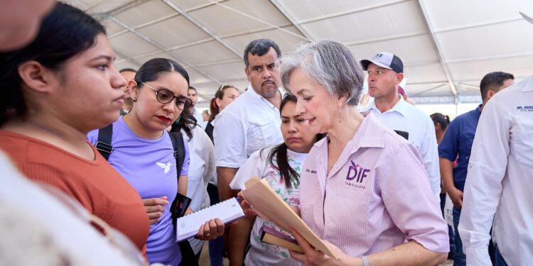 Beneficia Tianguis del Bienestar a más de 3 mil 400 familias de Padilla con acciones del Gobierno Federal, Estatal y el DIF Tamaulipas
