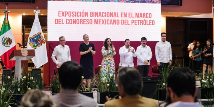 Inauguran Secretaría de Desarrollo Energético y Woodside Energy la Exposición Binacional Cultural en Tamaulipas