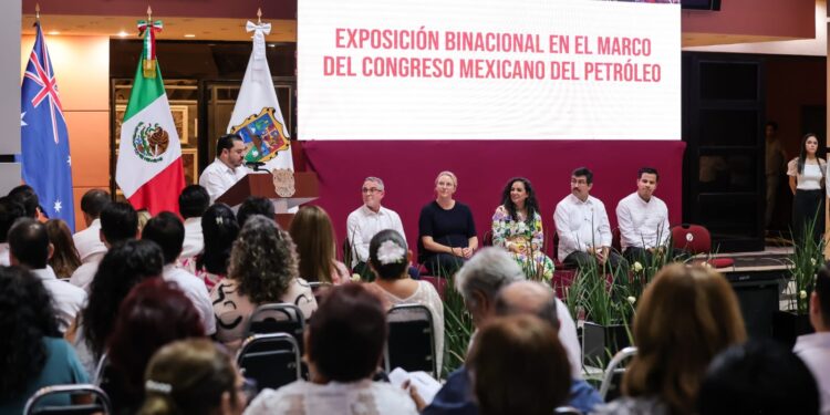 Inauguran Secretaría de Desarrollo Energético y Woodside Energy la Exposición Binacional Cultural en Tamaulipas