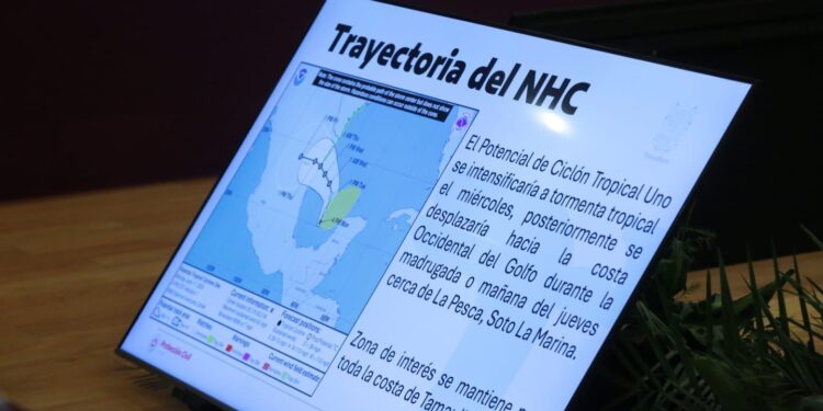 Tamaulipas preparado ante posible llegada de tormenta tropical: Gobernador