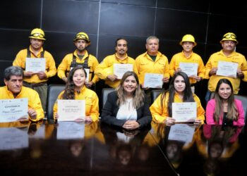 Reconoce SEDUMA valor y dedicación de brigadistas por combate a incendio forestal