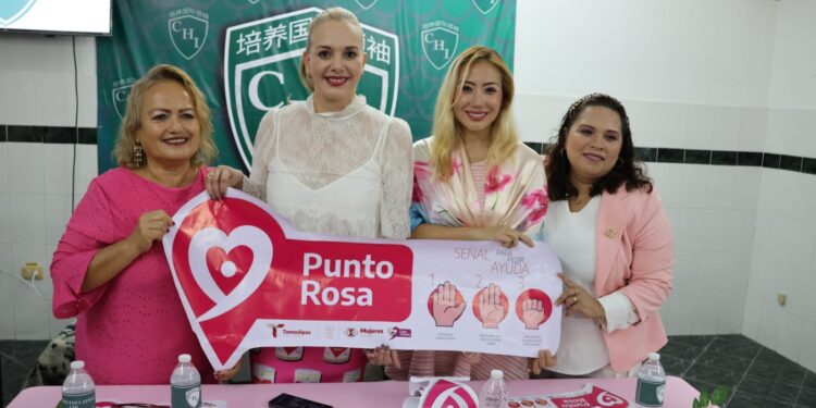 Se suman empresas y organizaciones en Altamira y Tampico al Programa de Puntos Rosa en Tamaulipas