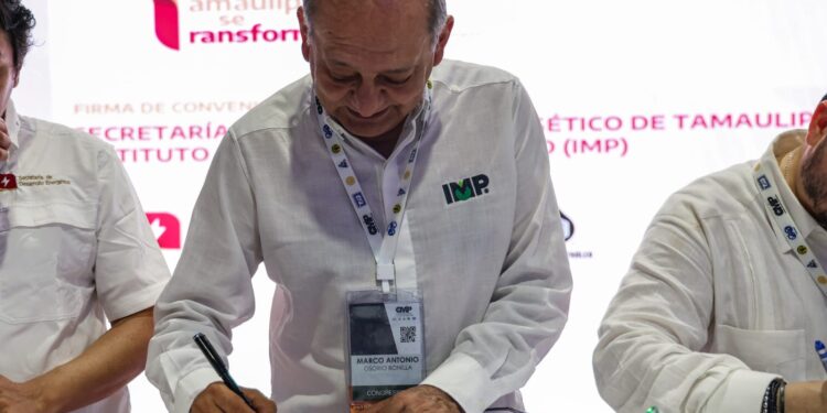 Firma SEDENER convenio de colaboración con el Instituto Mexicano del Petróleo