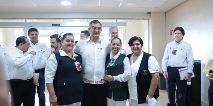 Refrenda Américo: “En Tamaulipas, tenemos la bata bien puesta”