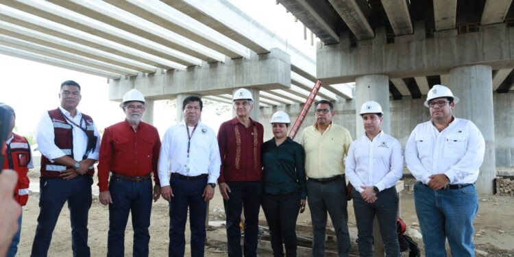 Supervisa Américo avances del Puente de la Esperanza y del nuevo hospital del ISSSTE