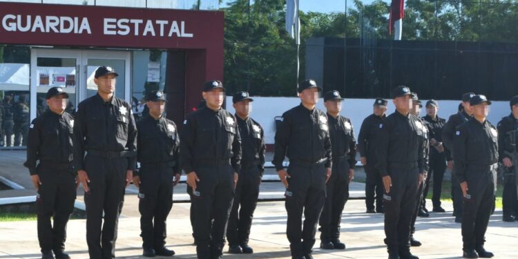 Recibe Guardia Estatal a nuevos elementos de Fuerzas Especiales