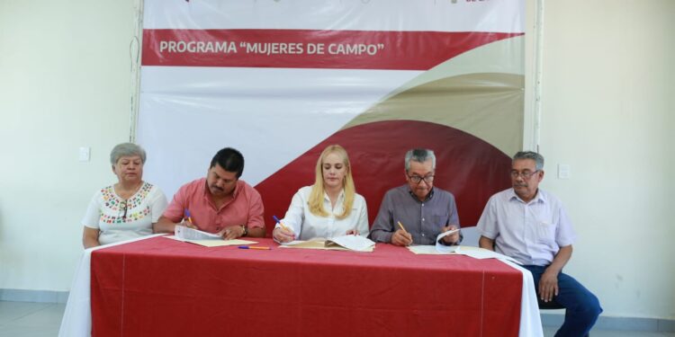 Inicia en Tamaulipas programa pionero para el empoderamiento de mujeres del campo