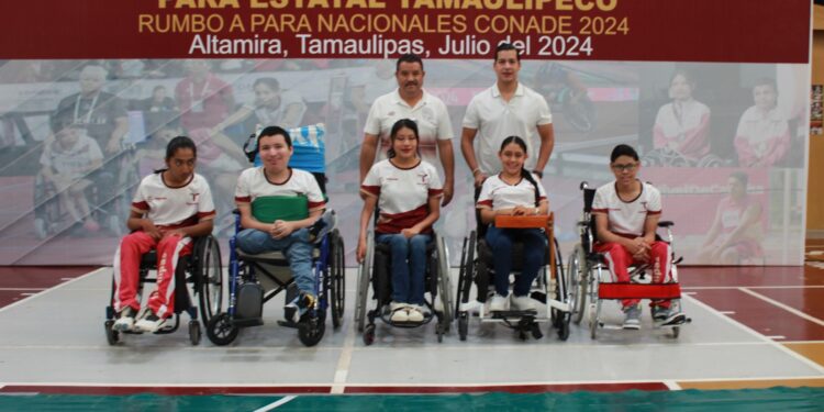 Definen campeones estatales de boccia en los Paranacionales CONADE 2024