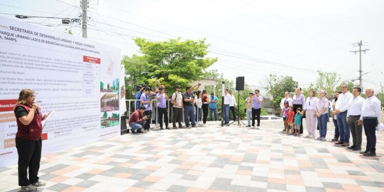 Inauguran Américo y María parque ecológico en Victoria