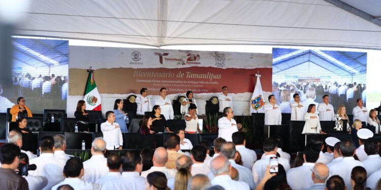 Conmemora Tamaulipas bicentenario del primer Congreso Constituyente