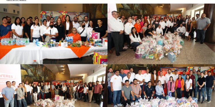 Realiza la UAT colecta de víveres para damnificados por lluvias