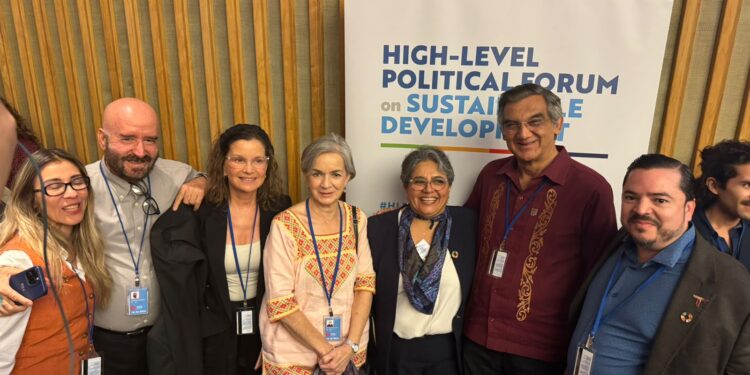 Asiste Américo Villarreal a presentación del Cuarto Informe Nacional Voluntario de México en la ONU