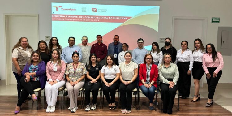 Realiza Secretaría de Salud de Tamaulipas reunión del Consejo Estatal de Nutrición