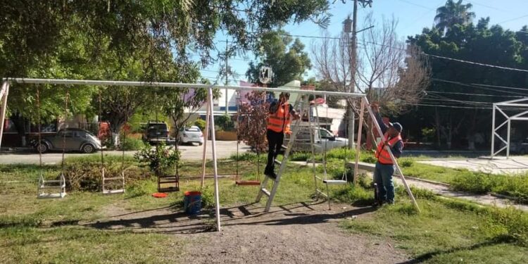 Continúa municipio con limpieza de áreas verdes en colonias y fraccionamientos