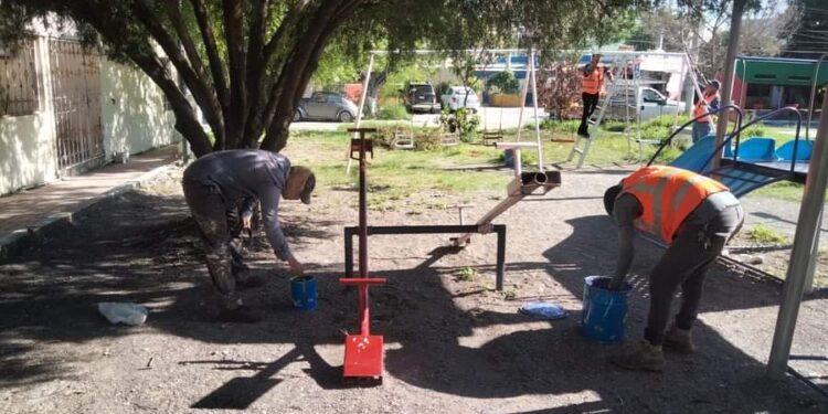 Continúa municipio con limpieza de áreas verdes en colonias y fraccionamientos