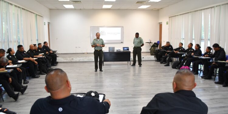 Policía Nacional de Colombia inicia capacitación a personal de la Guardia Estatal