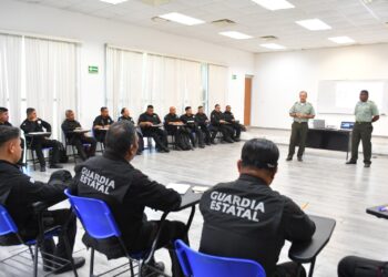 Policía Nacional de Colombia inicia capacitación a personal de la Guardia Estatal