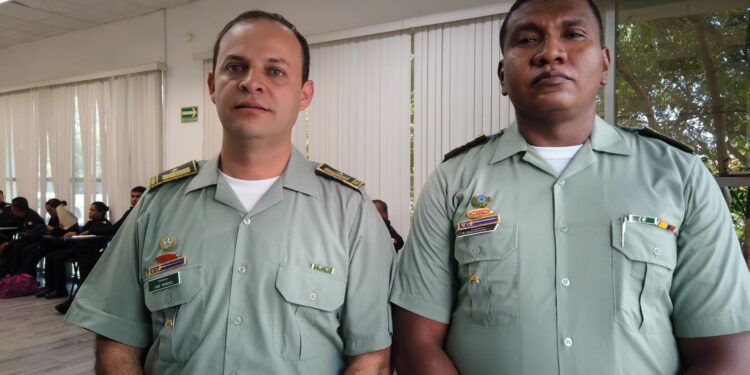 Policía Nacional de Colombia inicia capacitación a personal de la Guardia Estatal
