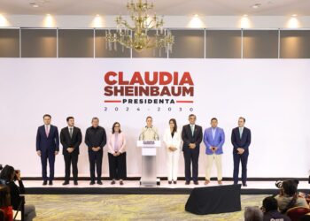 Presenta Américo a Claudia Sheinbaum y su gabinete los proyectos estratégicos de Tamaulipas