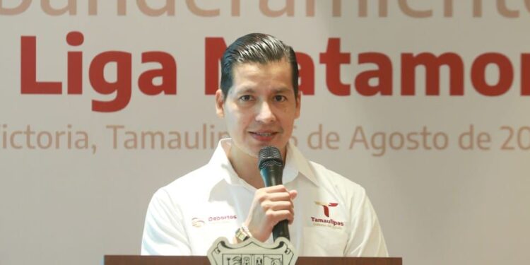 Abandera María de Villarreal a equipo matamorense que representará a México en el Mundial de Béisbol Infantil