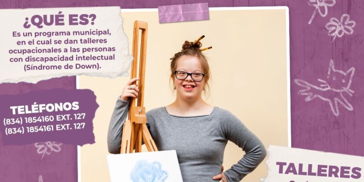 DIF Victoria ya cuenta con atención a niños y adultos con Síndrome de Down