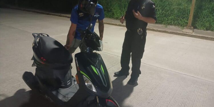 Aplica Guardia Estatal operativo Moto Segura