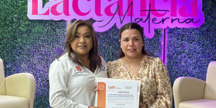 Participa SST en actividades de la UAT para promover lactancia materna