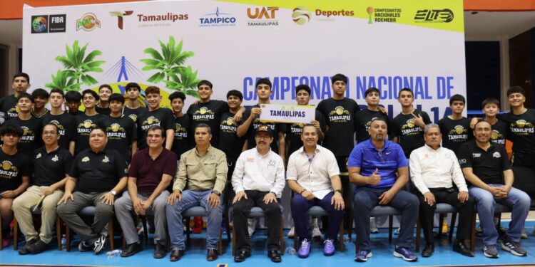 Inauguran en la UAT el Campeonato Nacional de Básquetbol U-14 de la ADEMEBA