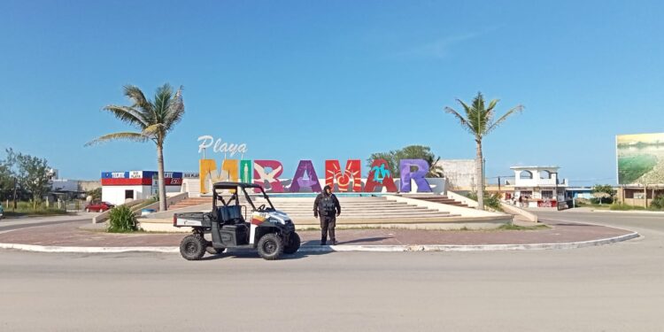 A través del operativo “Verano Seguro 2024” Guardia Estatal mantiene seguridad en Playa Miramar