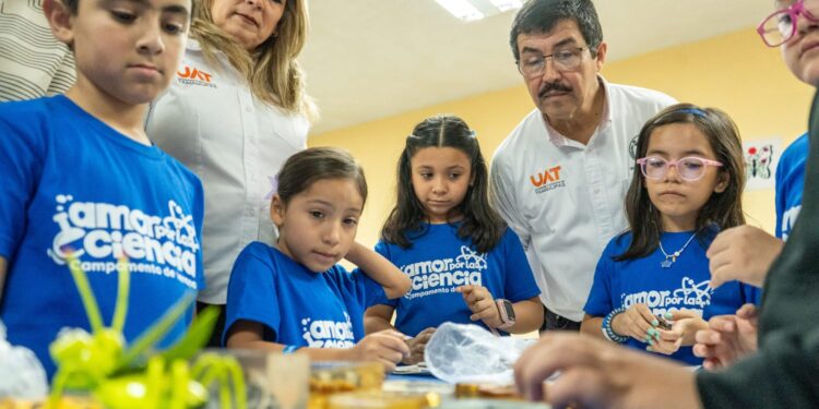 Celebra la UAT en el Campus Victoria el campamento infantil Amor por la Ciencia 2024